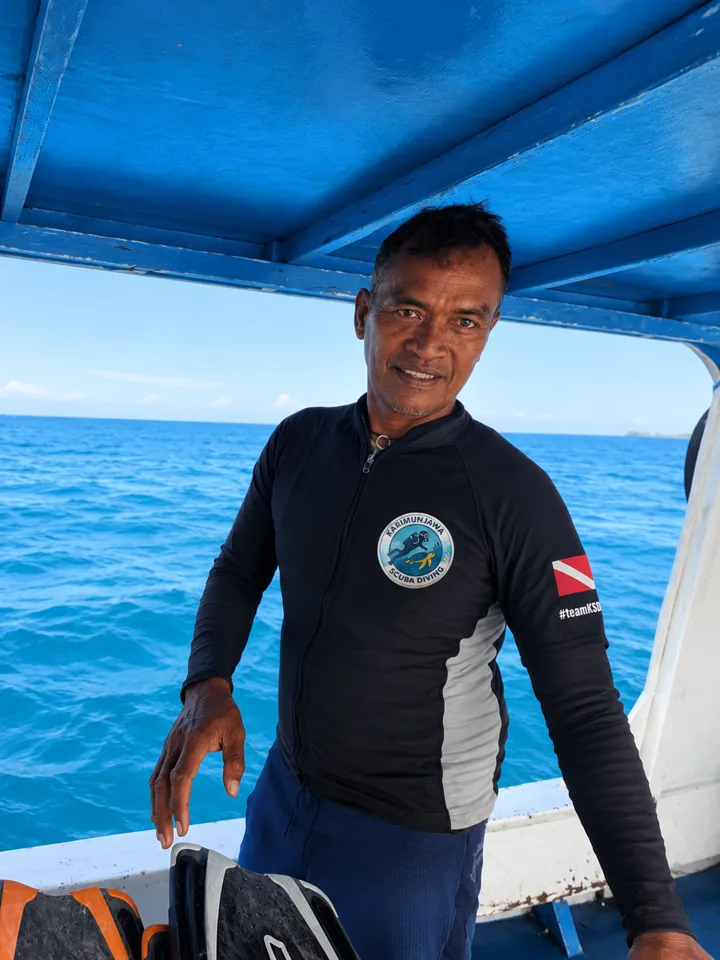 Nurul Black, Divemaster at Karimunjawa Scuba Diving